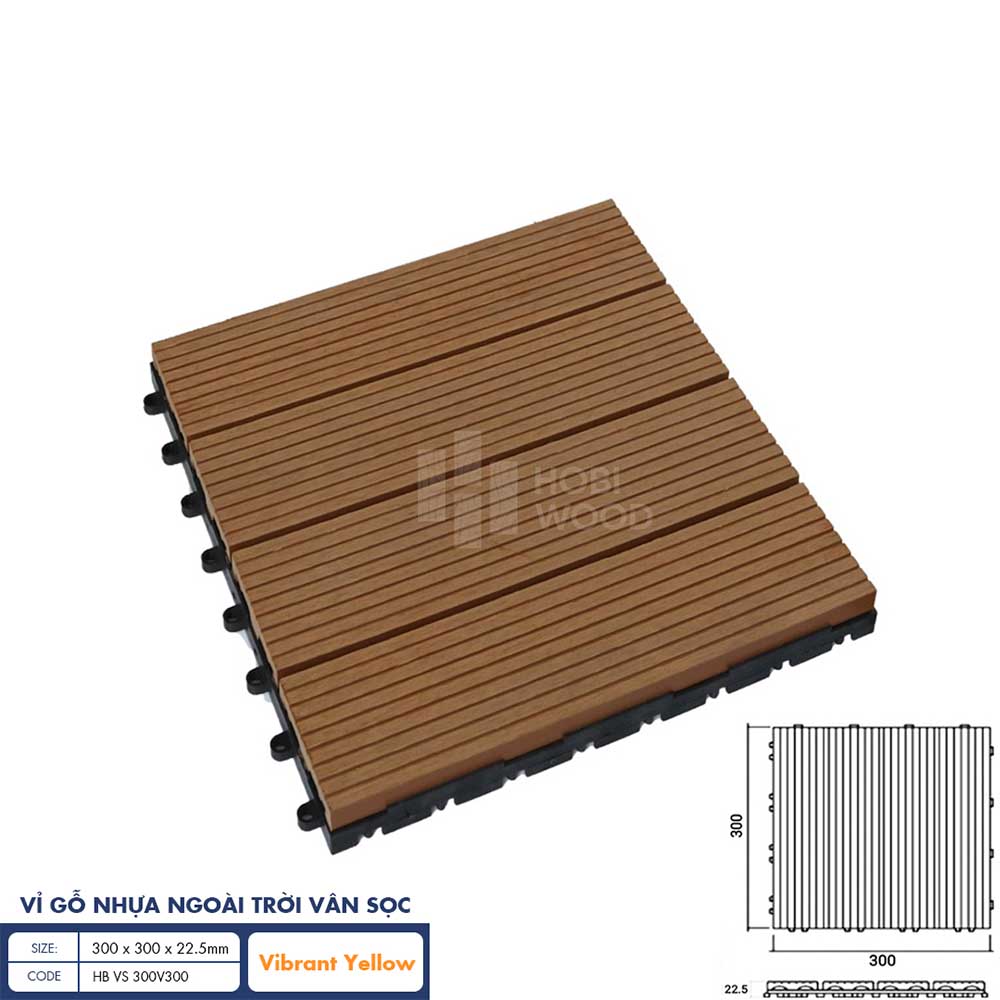 vỉ gỗ nhựa ngoài trời