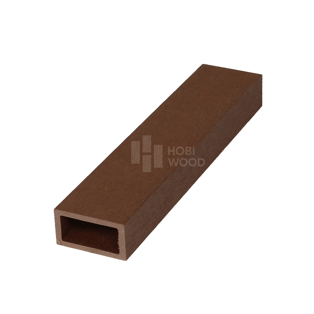 thanh lam gỗ nhựa ngoài trời hb-60l40 oak brown 1